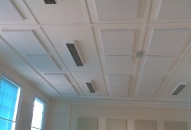 Acoustic ceiling panels